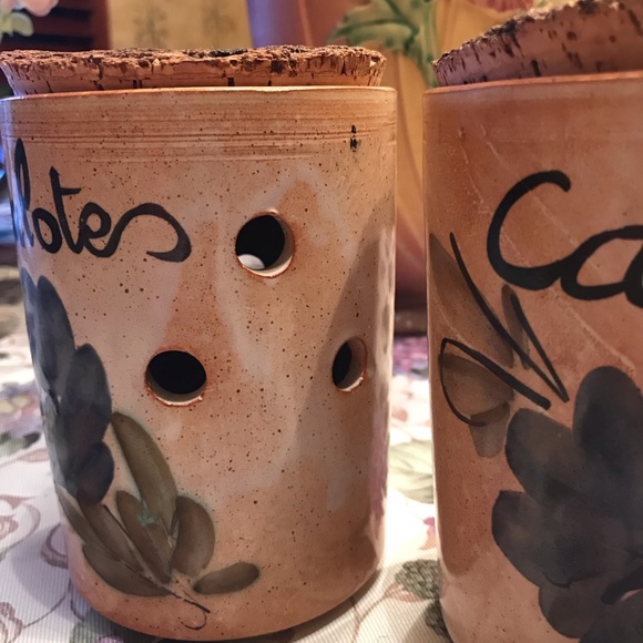 _____SOLD______ KITCHEN CERAMIC PIECES VINTAGE - Picture 4 of 8